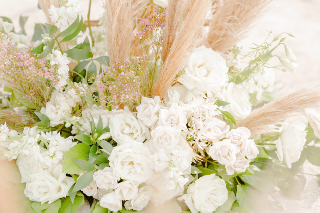 Bayside Inn Key Largo, Bayside Inn Wedding, Key Largo Wedding, Pampas grass beach wedding