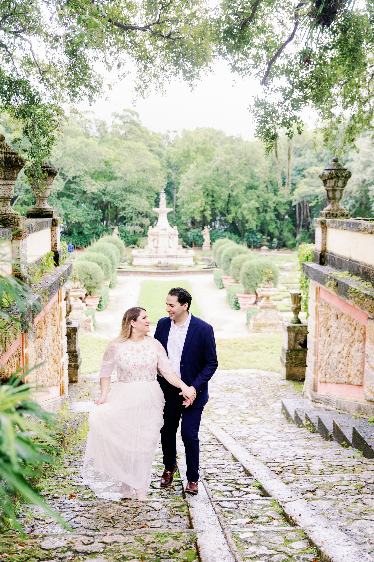 Vizcaya Museum Engagement Session, Claudia Rios Photography, Vizcaya Engagement Photographer