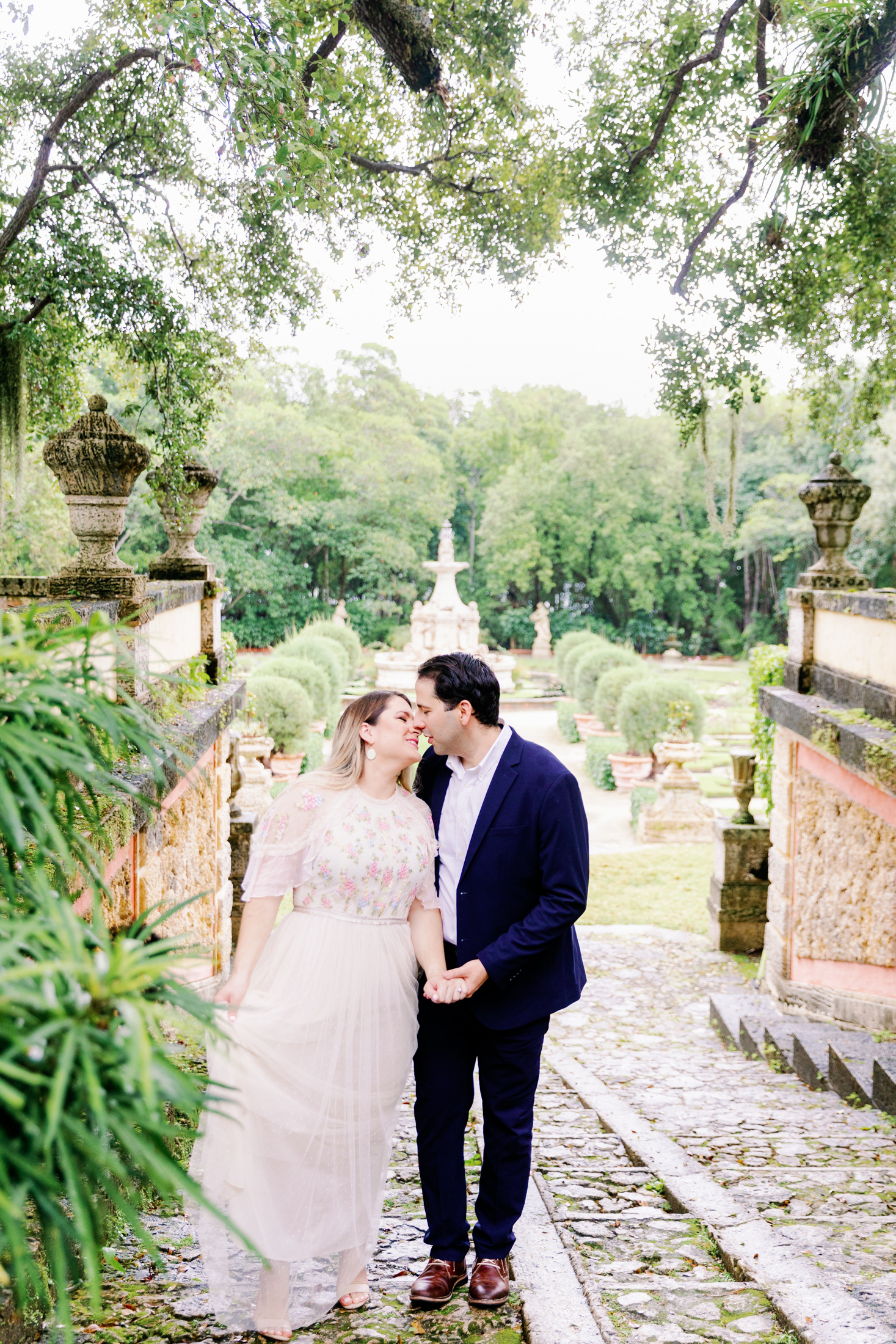 Vizcaya Museum Engagement Session, Claudia Rios Photography, Vizcaya Engagement Photographer