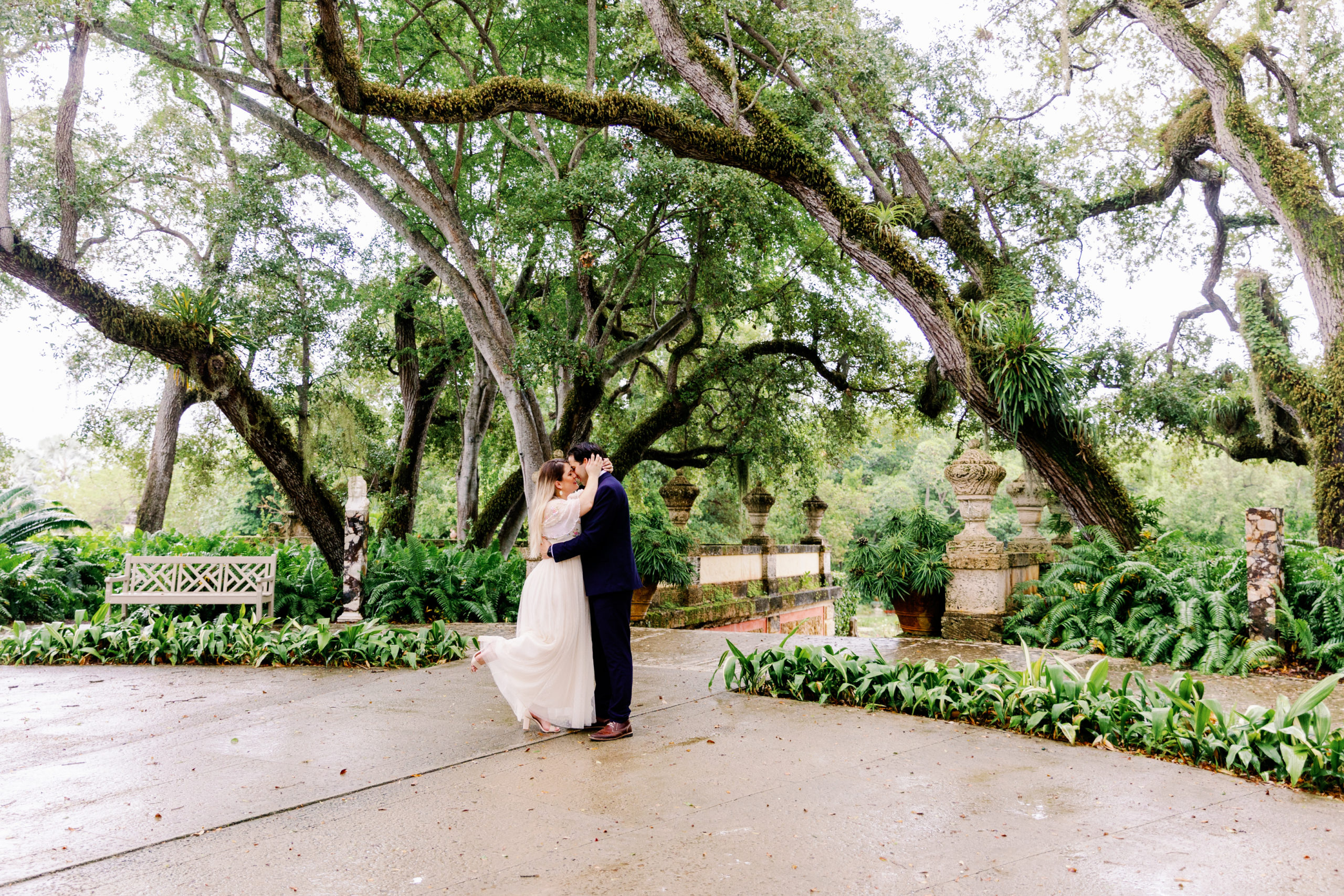 Vizcaya Museum Engagement Session, Claudia Rios Photography, Vizcaya Engagement Photographer