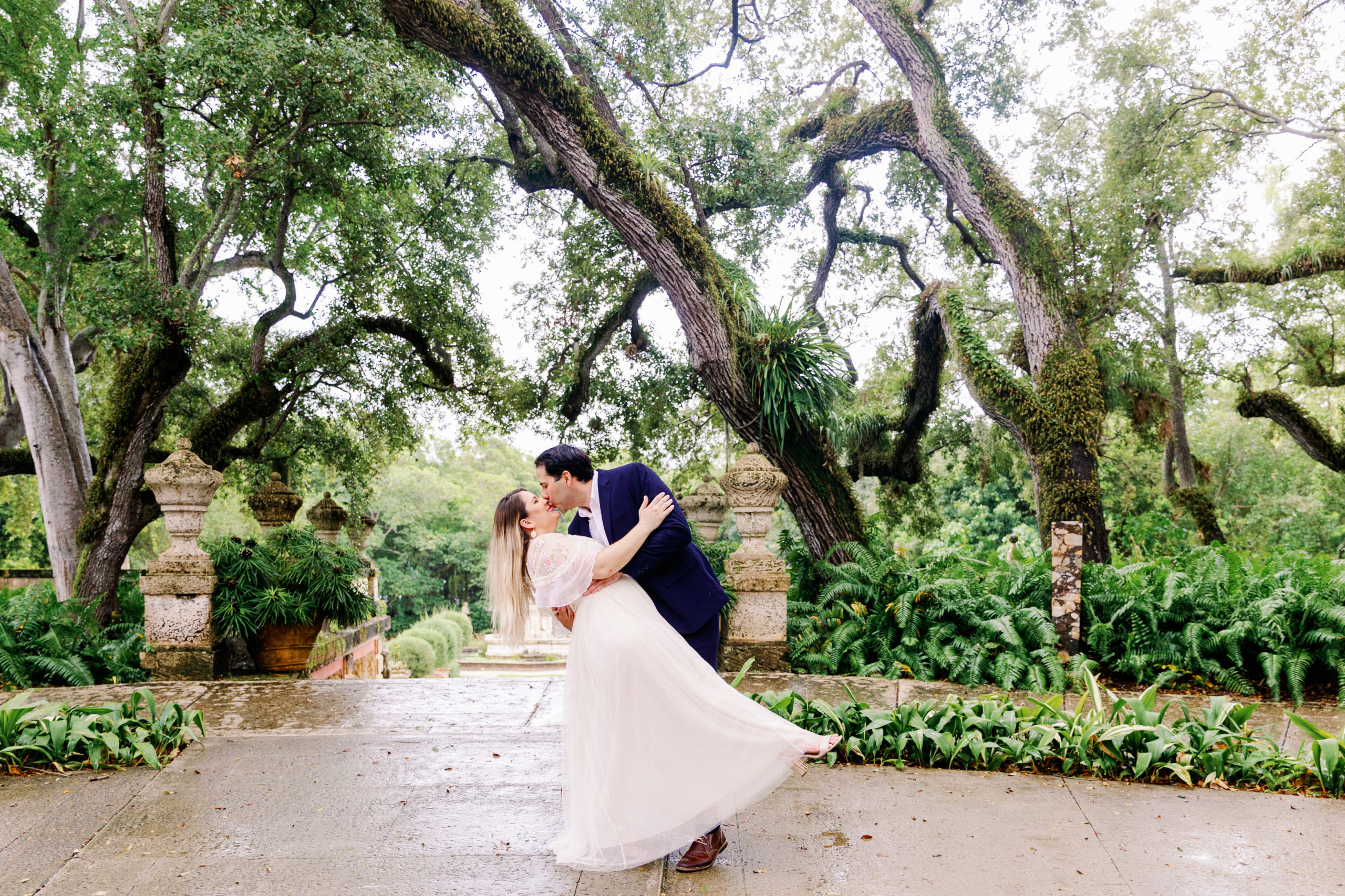 Vizcaya Museum Engagement Session, Claudia Rios Photography, Vizcaya Engagement Photographer