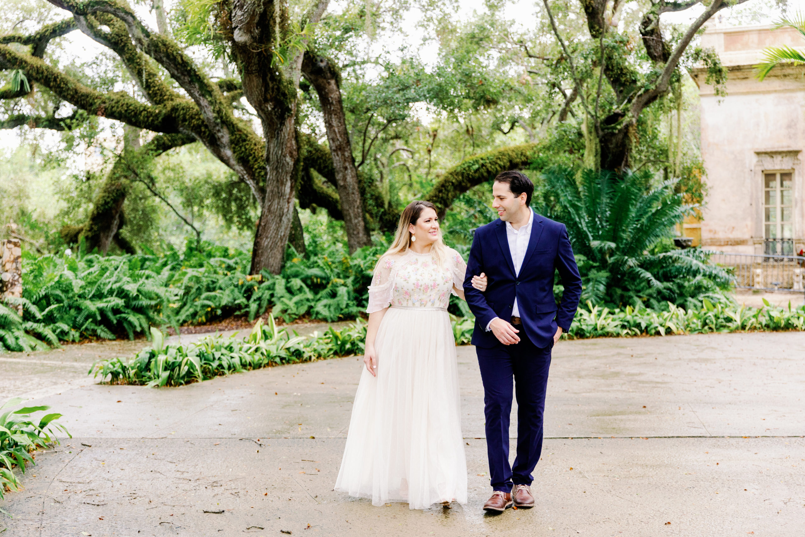 Vizcaya Museum Engagement Session, Claudia Rios Photography, Vizcaya Engagement Photographer