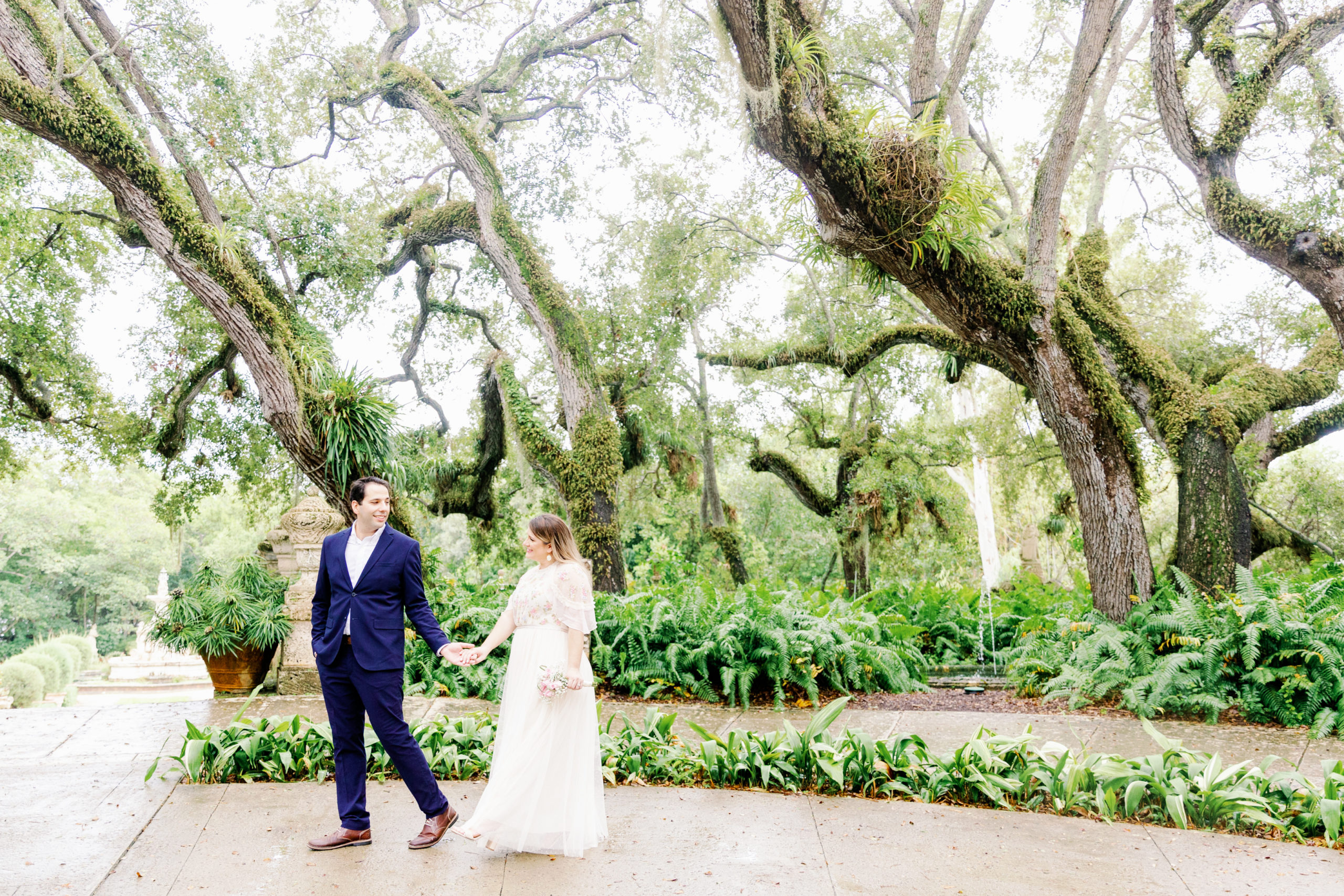 Vizcaya Museum Engagement Session, Claudia Rios Photography, Vizcaya Engagement Photographer