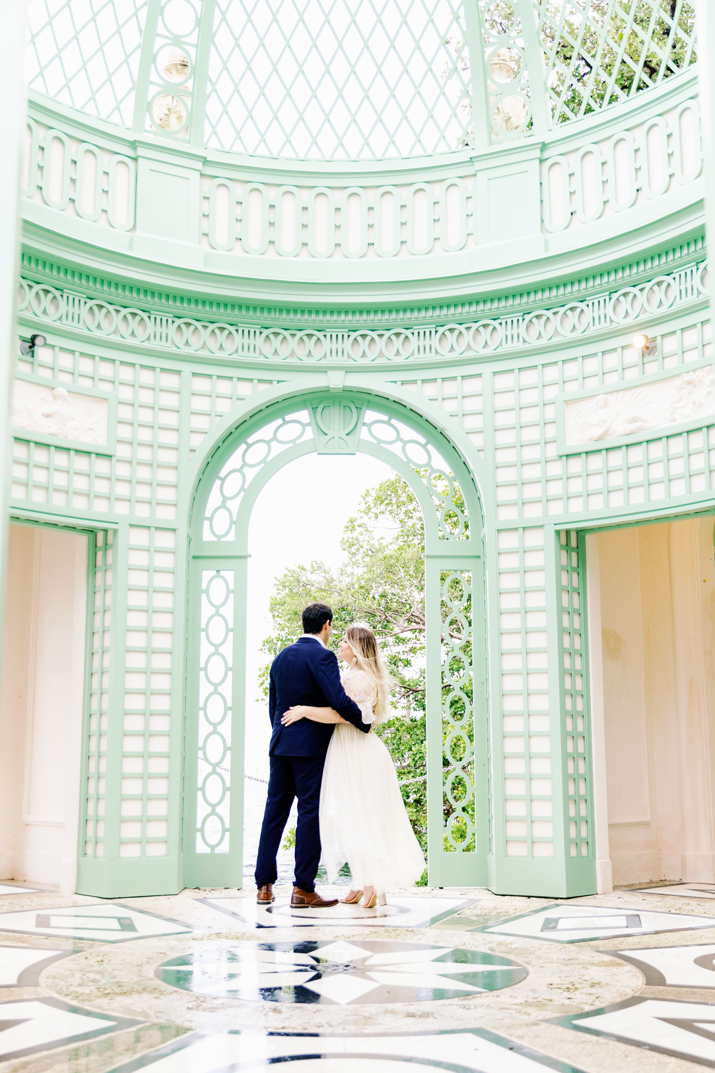 Vizcaya Museum Engagement Session, Claudia Rios Photography, Vizcaya Engagement Photographer