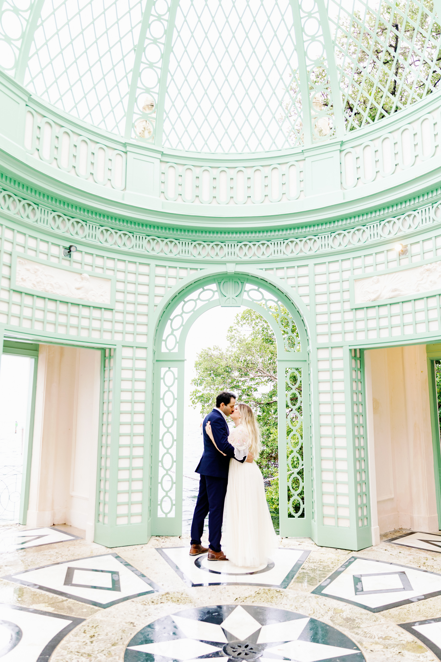 Vizcaya Museum Engagement Session, Claudia Rios Photography, Vizcaya Engagement Photographer