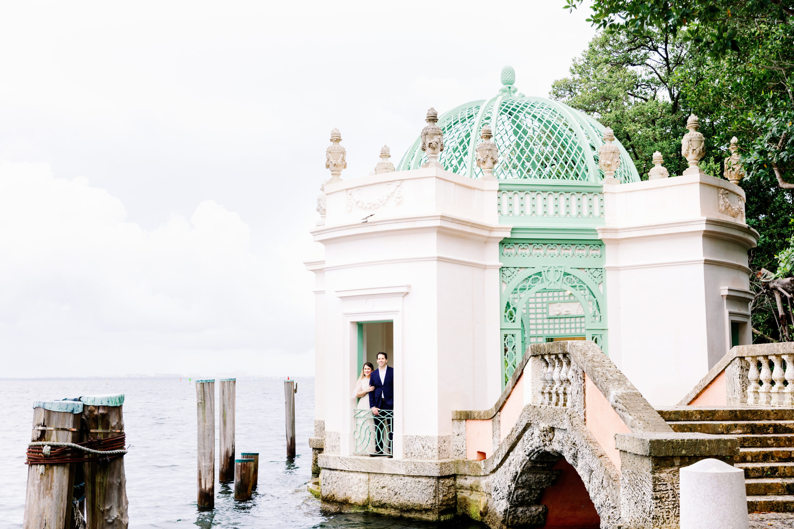 Vizcaya Museum Engagement Session, Claudia Rios Photography, Vizcaya Engagement Photographer