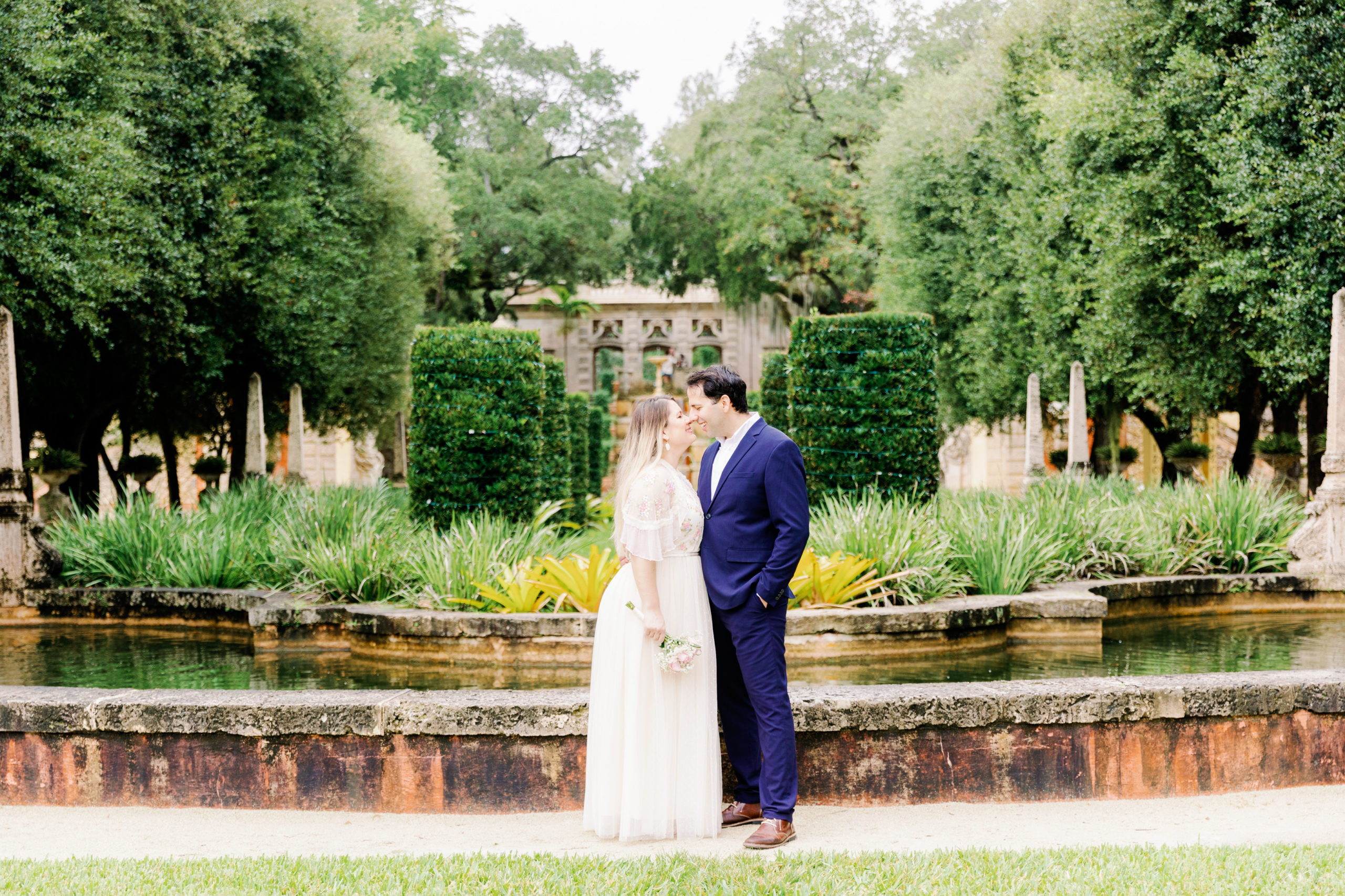 Vizcaya Museum Engagement Session, Claudia Rios Photography, Vizcaya Engagement Photographer