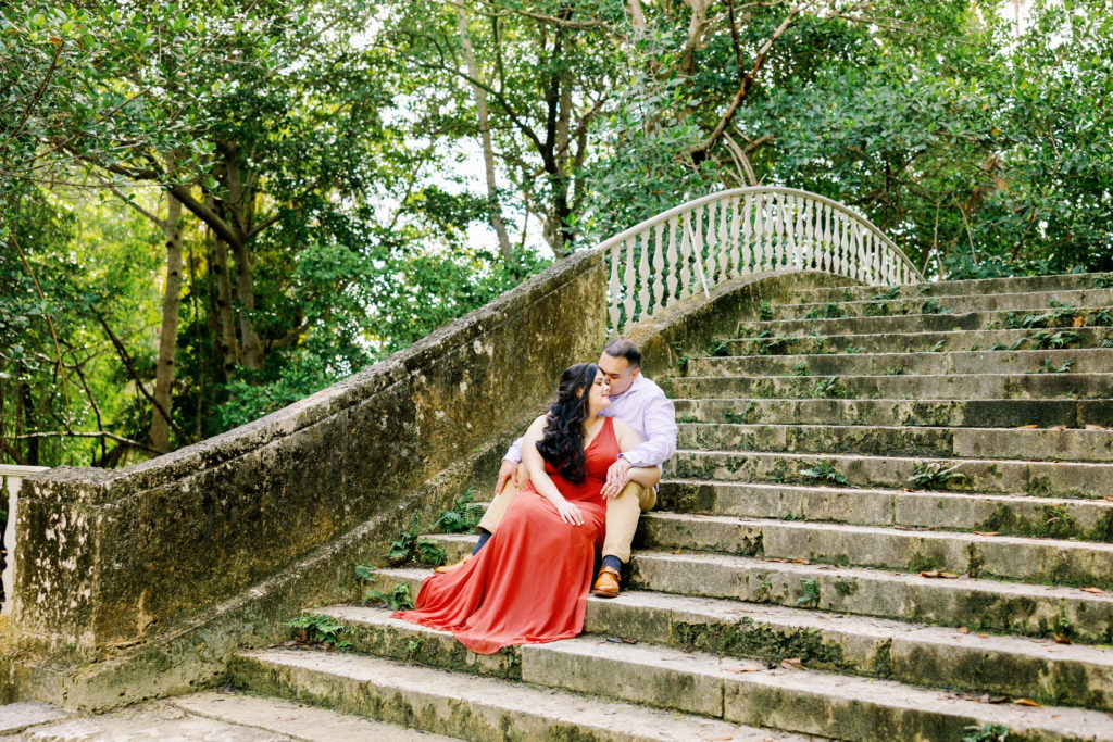 Vizcaya Museum Engagement Photos, Claudia Rios Photography, Vizcaya Museum Engagement Photographer