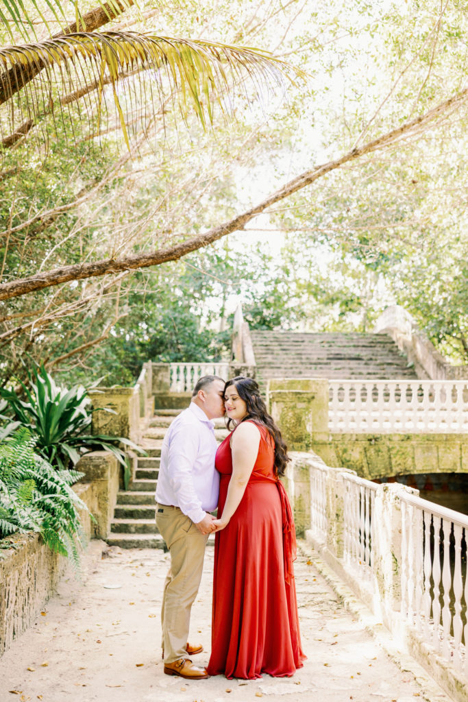 Vizcaya Museum Engagement Photos, Claudia Rios Photography, Vizcaya Museum Engagement Photographer