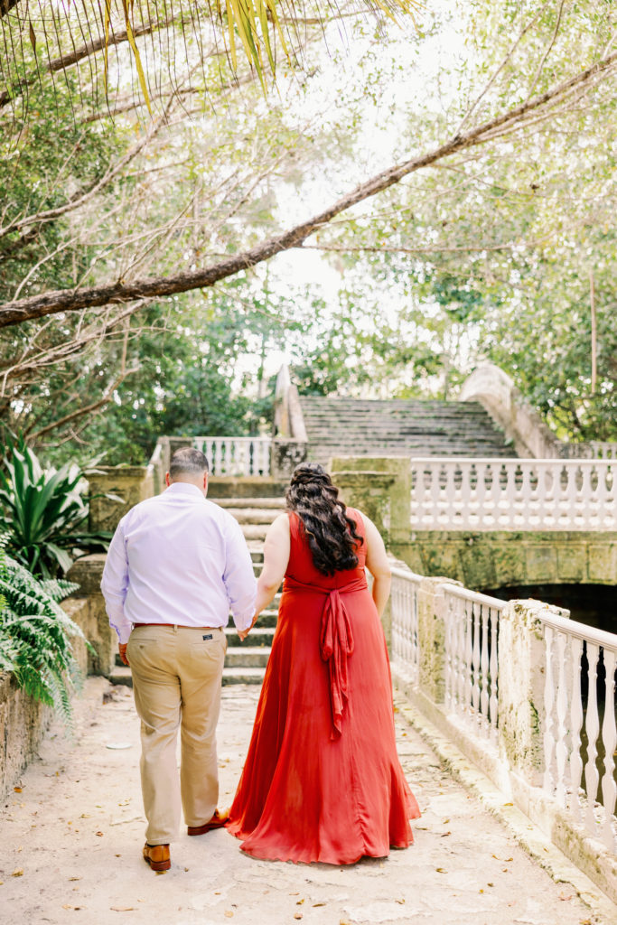 Vizcaya Museum Engagement Photos, Claudia Rios Photography, Vizcaya Museum Engagement Photographer