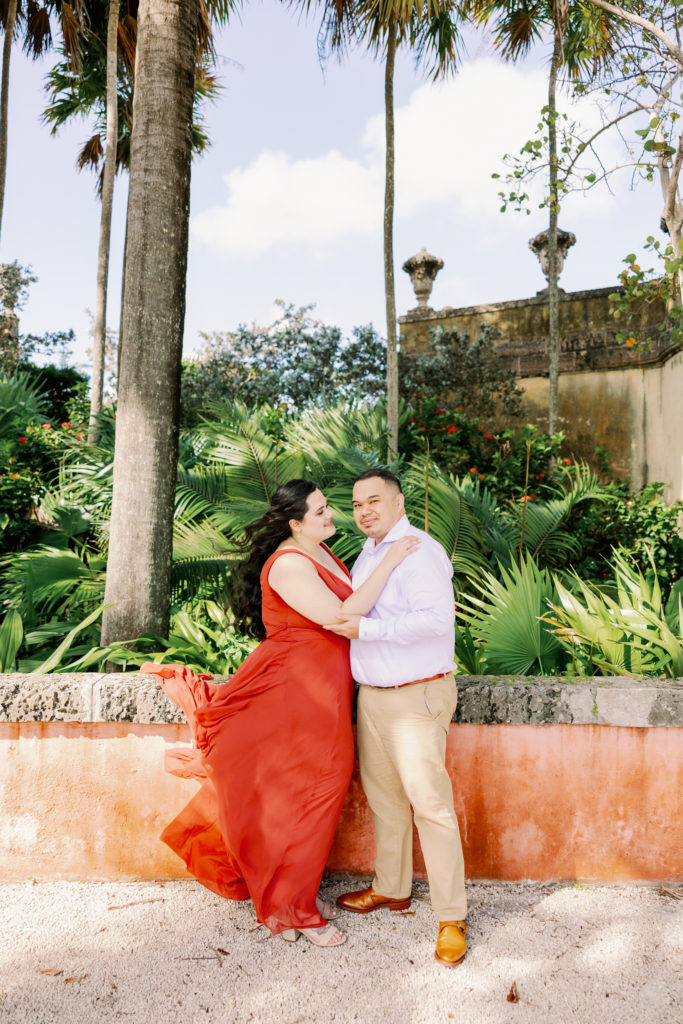 Vizcaya Museum Engagement Photos, Claudia Rios Photography, Vizcaya Museum Engagement Photographer