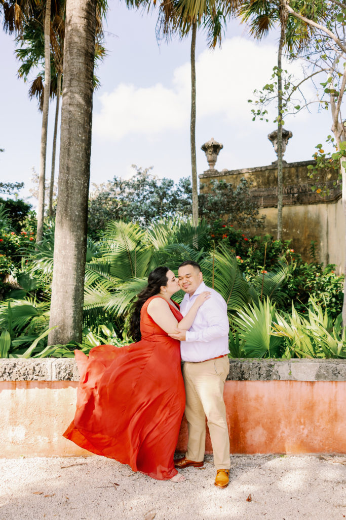 Vizcaya Museum Engagement Photos, Claudia Rios Photography, Vizcaya Museum Engagement Photographer