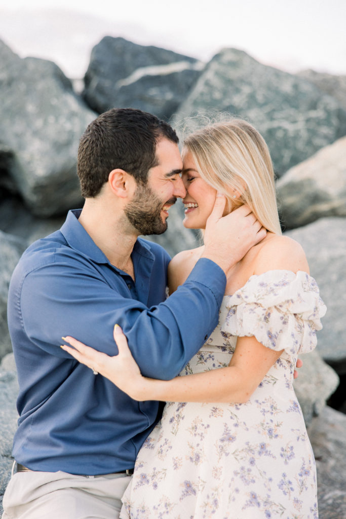 Engagement Photos South Pointe Park, Miami Beach Engagement Photographer, South Pointe Park Engagement Session, Claudia Rios Photography