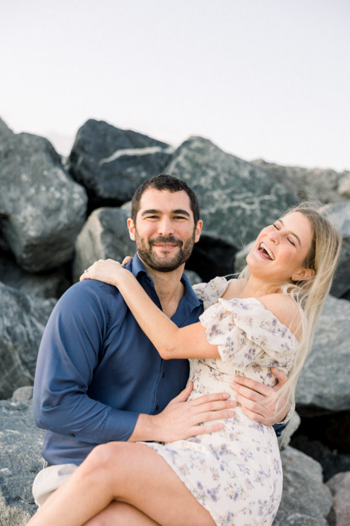 Engagement Photos South Pointe Park, Miami Beach Engagement Photographer, South Pointe Park Engagement Session, Claudia Rios Photography