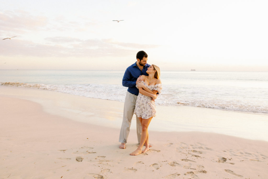 Engagement Photos South Pointe Park, Miami Beach Engagement Photographer, South Pointe Park Engagement Session, Claudia Rios Photography