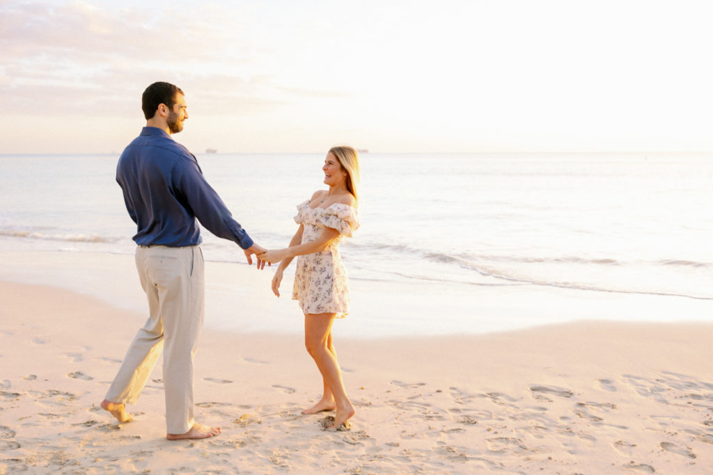 Engagement Photos South Pointe Park, Miami Beach Engagement Photographer, South Pointe Park Engagement Session, Claudia Rios Photography