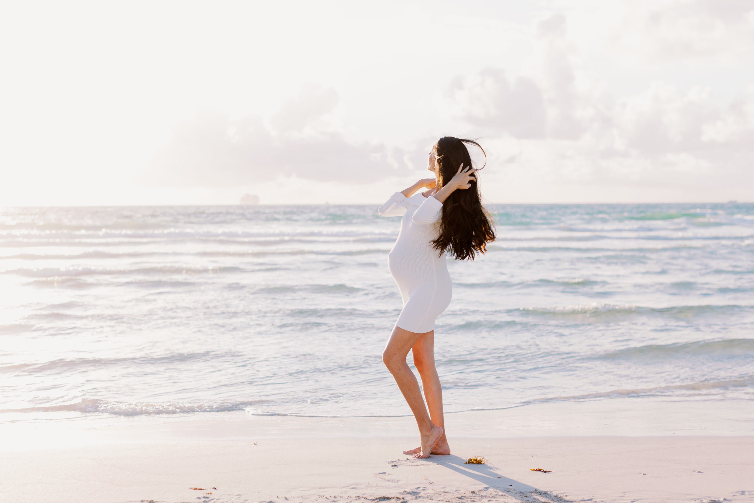 Miami Beach Maternity Photos, South Pointe Park Maternity Session, Miami Maternity Photographer, Claudia Rios Photography