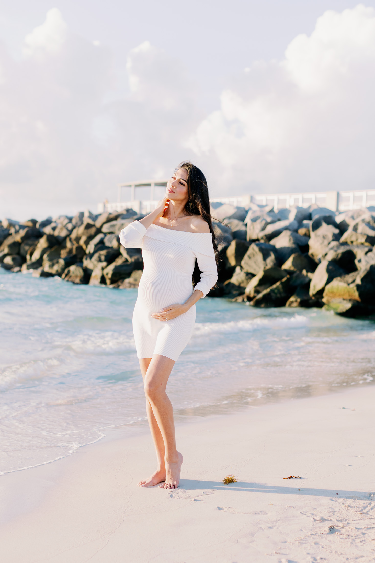 Miami Beach Maternity Photos, South Pointe Park Maternity Session, Miami Maternity Photographer, Claudia Rios Photography