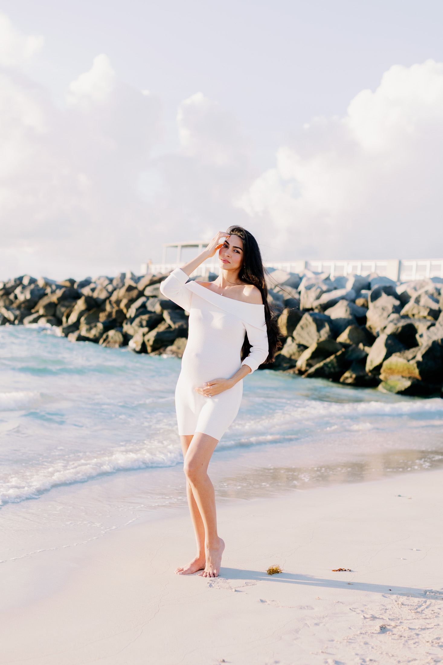 Miami Beach Maternity Photos, South Pointe Park Maternity Session, Miami Maternity Photographer, Claudia Rios Photography