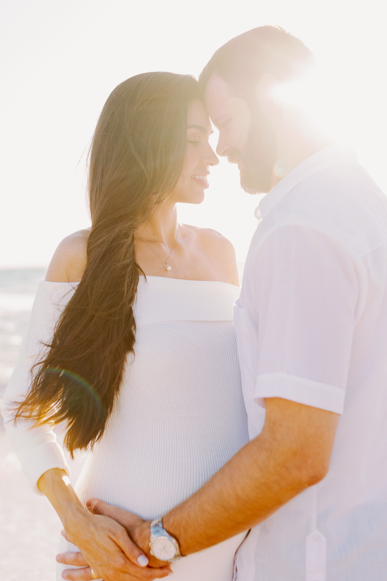 Miami Beach Maternity Photos, South Pointe Park Maternity Session, Miami Maternity Photographer, Claudia Rios Photography