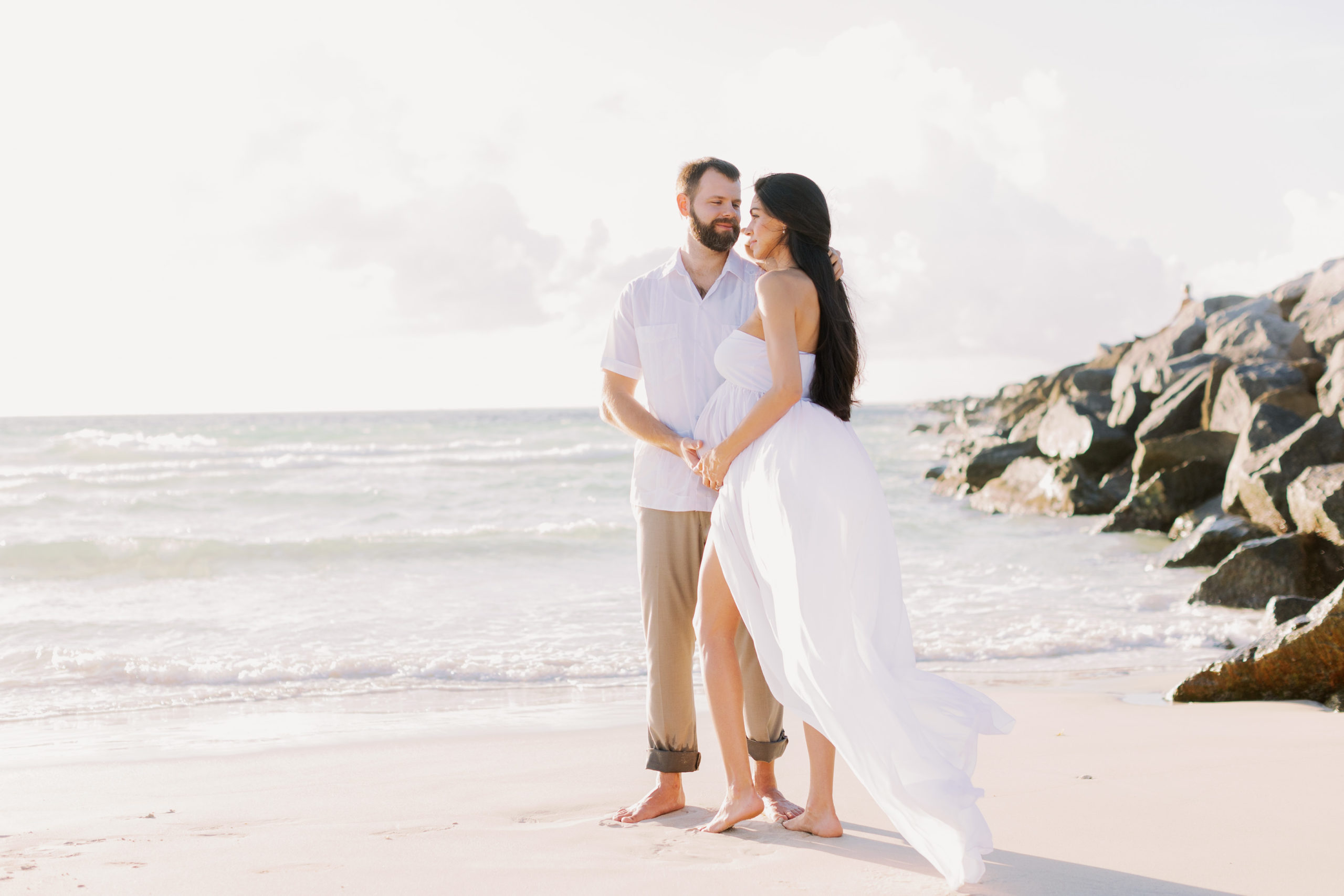 Miami Beach Maternity Photos, South Pointe Park Maternity Session, Miami Maternity Photographer, Claudia Rios Photography