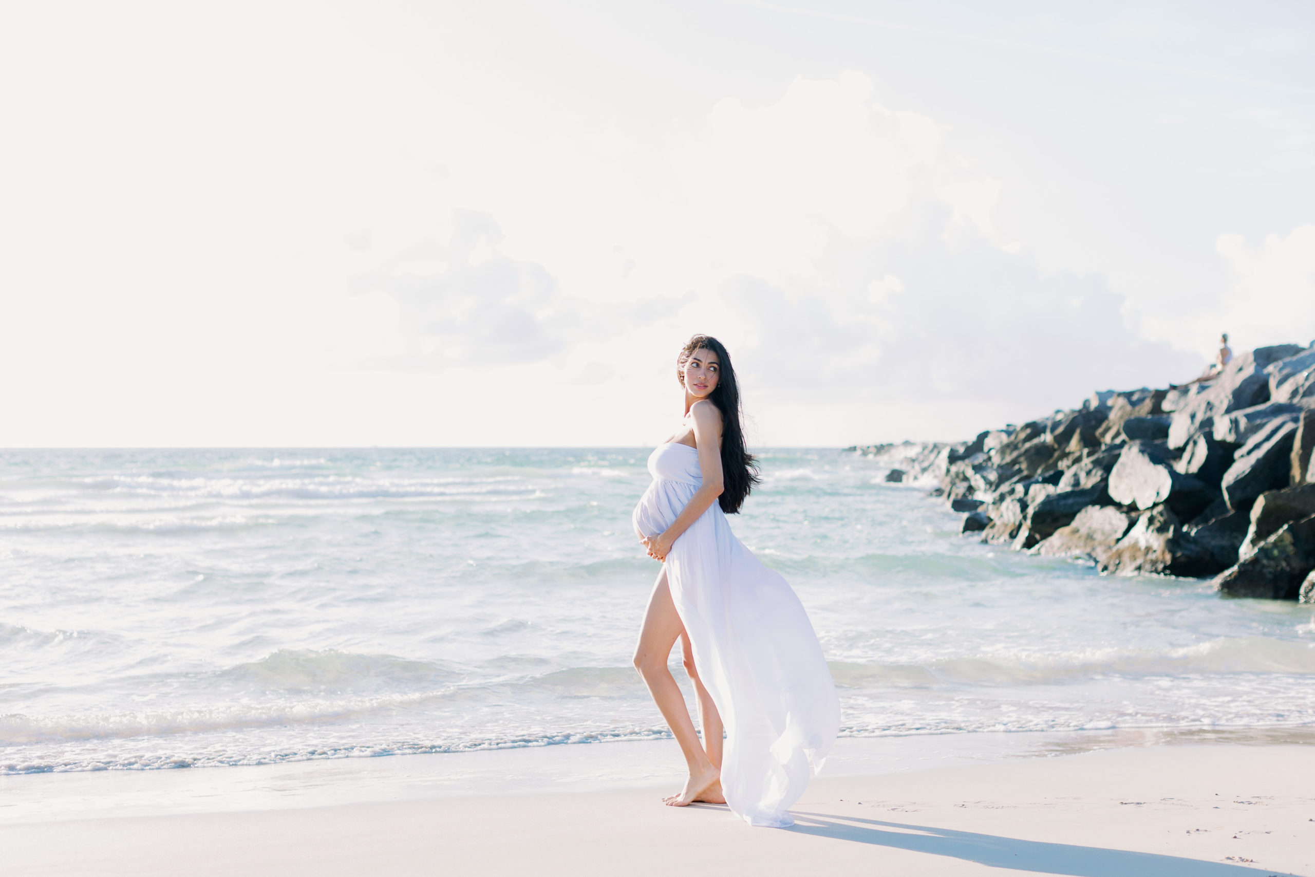 Miami Beach Maternity Photos, South Pointe Park Maternity Session, Miami Maternity Photographer, Claudia Rios Photography