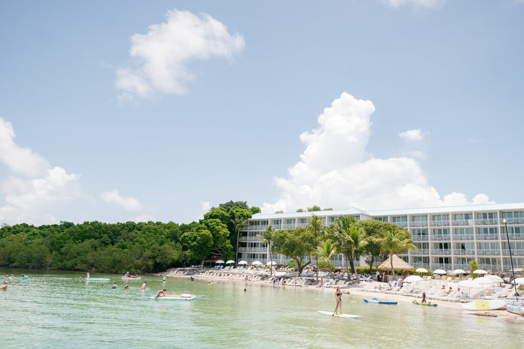 Landscape shots of Baker's Cay Resort. Captured by Claudia Amalia, a destination wedding photographer in the Keys.