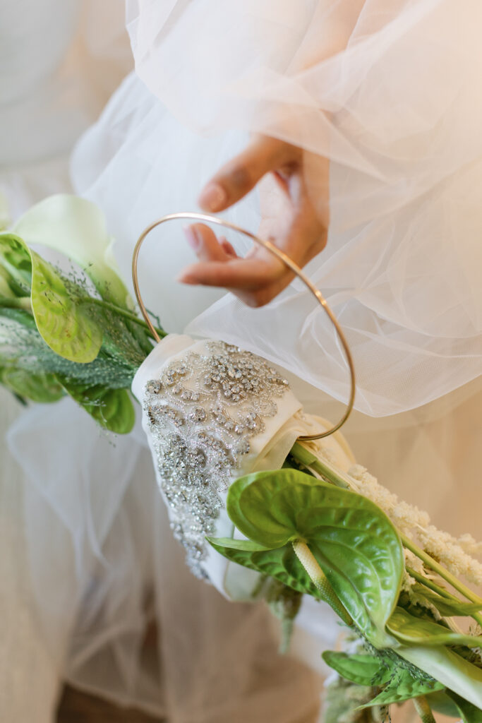 Bridal portraits at Islander Resort in Islamorada